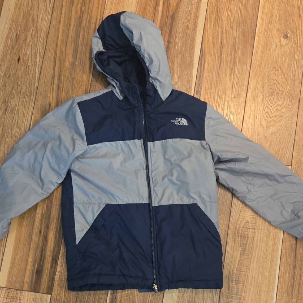 The North Face Navy and Light Gray Jacket